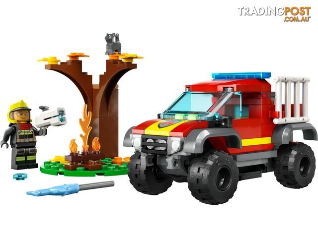 LEGO 60393 4x4 Fire Truck Rescue - City - 5702017416588