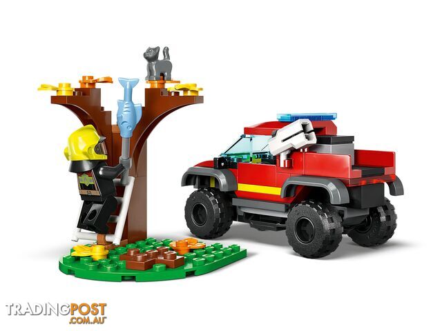 LEGO 60393 4x4 Fire Truck Rescue - City - 5702017416588