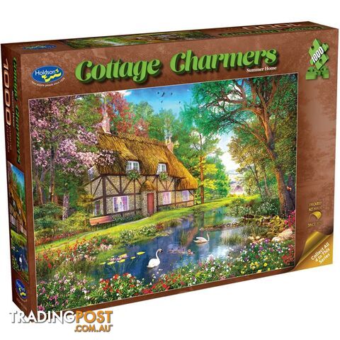 Holdson - Summer Home - Cottage Charmers Jigsaw Puzzle 1000 Pieces - Jdhol774401 - 9414131774401
