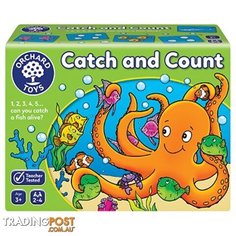 Orchard Toys - Catch And Count - Mdoc002 - 5011863101839