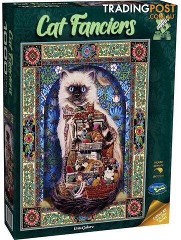 Holdson - Cat Fanciers - Cats Galore - Jigsaw Puzzle 1000 Pieces - Jdhol775392 - 9414131775392