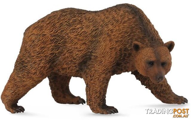 CollectA - Brown Bear Large Wild Animal Figurine - Rpco88560 - 4892900885605
