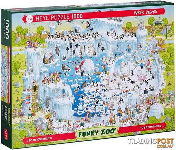 Heye - Polar Habitat Degano Puzzles (1000pce) Hy29692 - 4001689296926