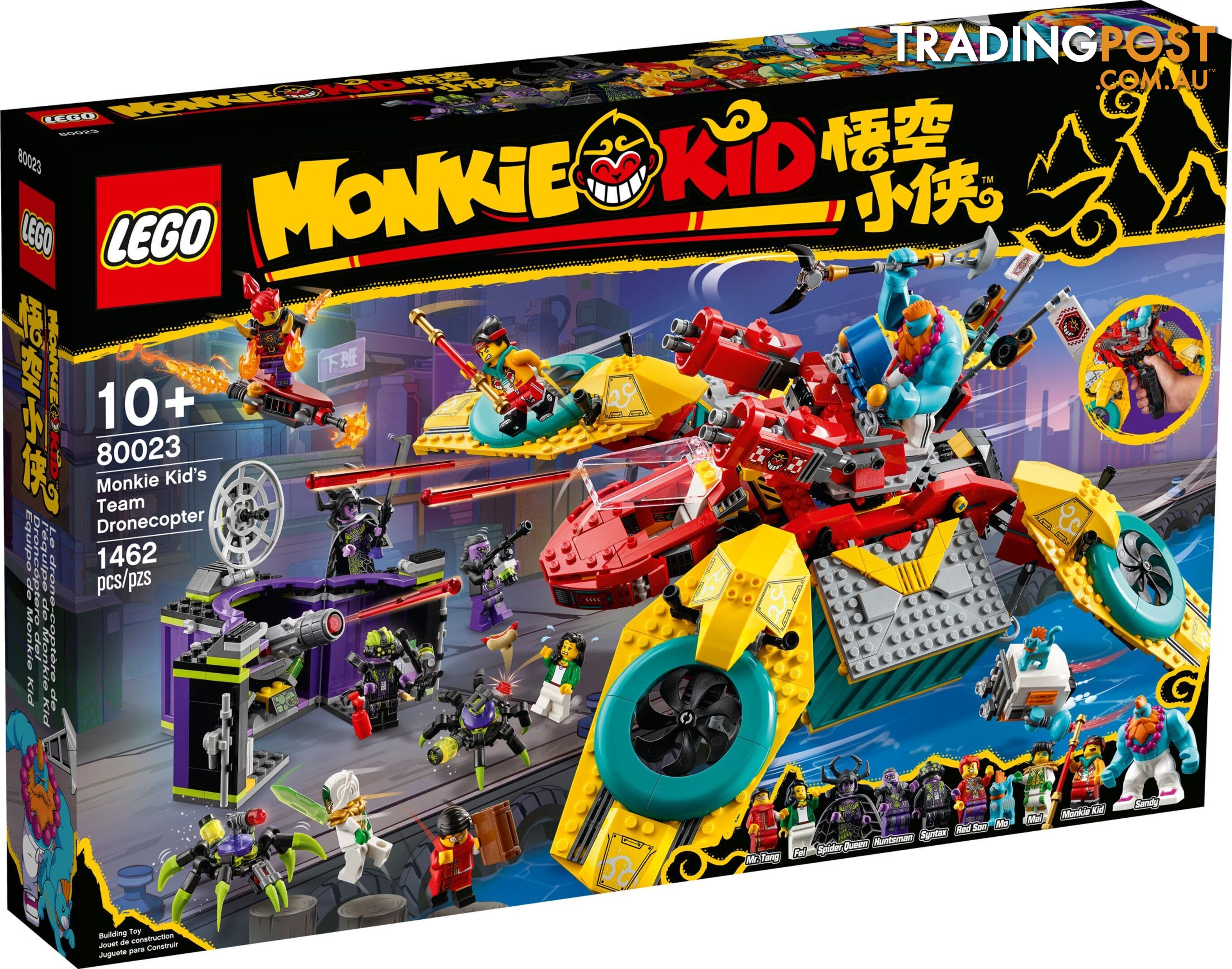 LEGO 80023 Monkie Kid's Team Dronecopter - Monkie Kid - 5702016911473