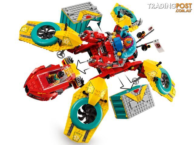 LEGO 80023 Monkie Kid's Team Dronecopter - Monkie Kid - 5702016911473