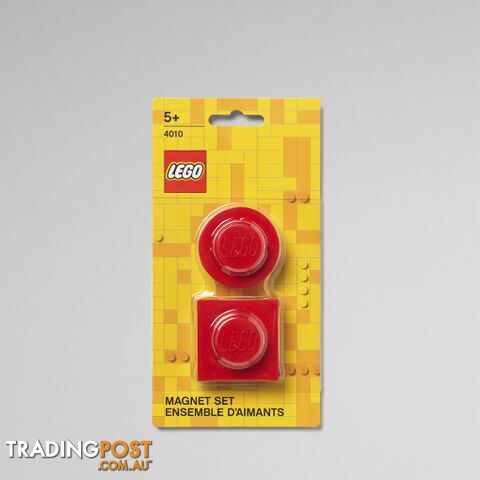 LEGO MAGNET SET - RED - Room Copenhagen