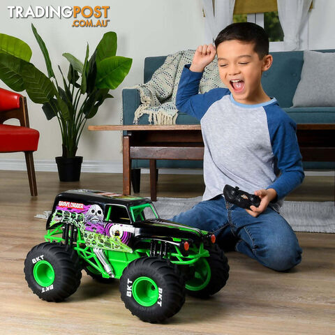 Monster Jam Rc 1:15 Scale Grave Digger Refresh - Si6068258 - 778988499597