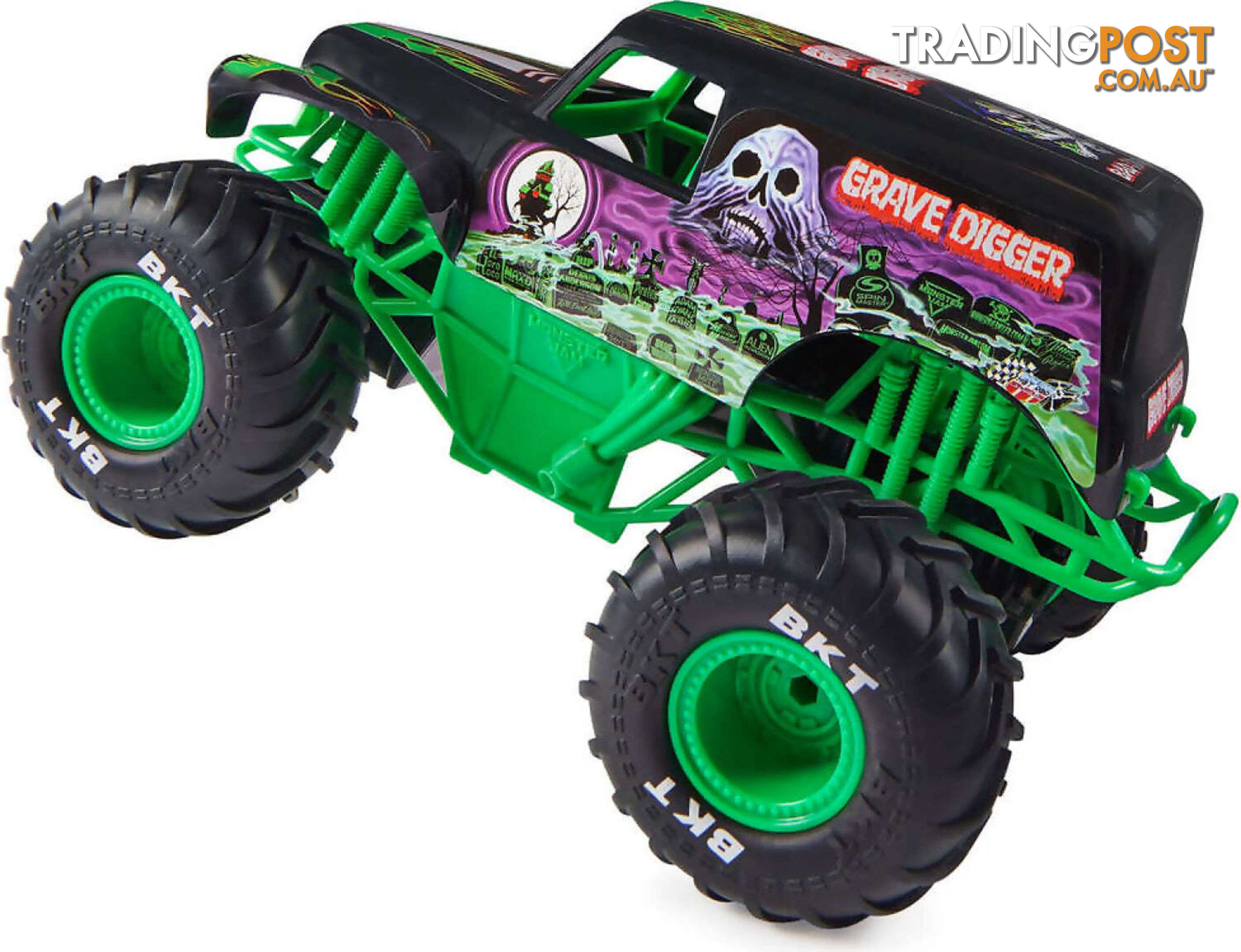 Monster Jam Rc 1:15 Scale Grave Digger Refresh - Si6068258 - 778988499597