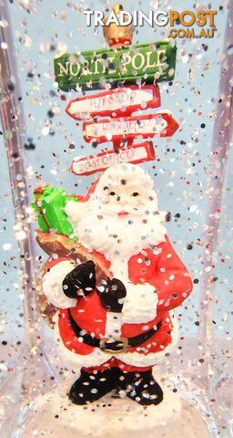 Cotton Candy - Xmas Santa Sign Post Lantern 25cm - Ccxaus07 - 9353468008042