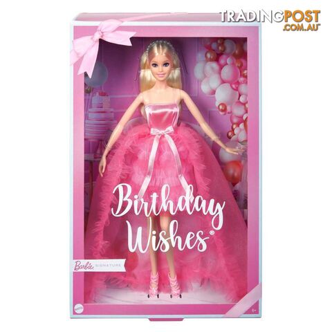 Barbie Birthday Wishes Doll - Mahjx01 - 194735097135