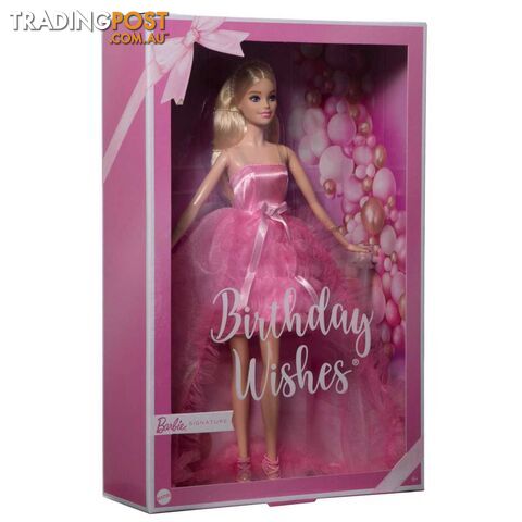 Barbie Birthday Wishes Doll - Mahjx01 - 194735097135