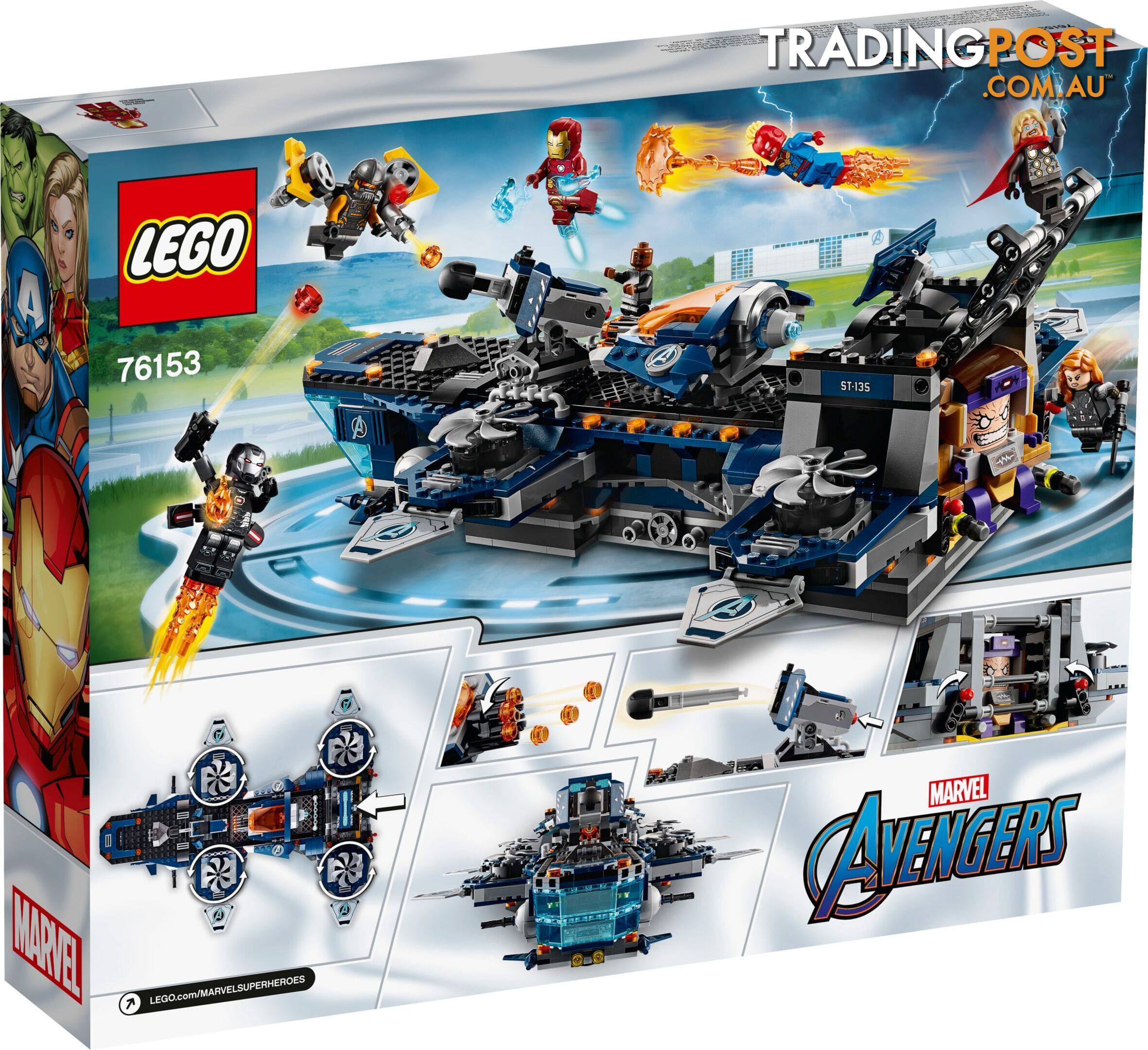 LEGO 76153 Avengers Helicarrier  - Marvel Super Heroes Super Heroes - 5702016619348