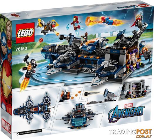 LEGO 76153 Avengers Helicarrier  - Marvel Super Heroes Super Heroes - 5702016619348