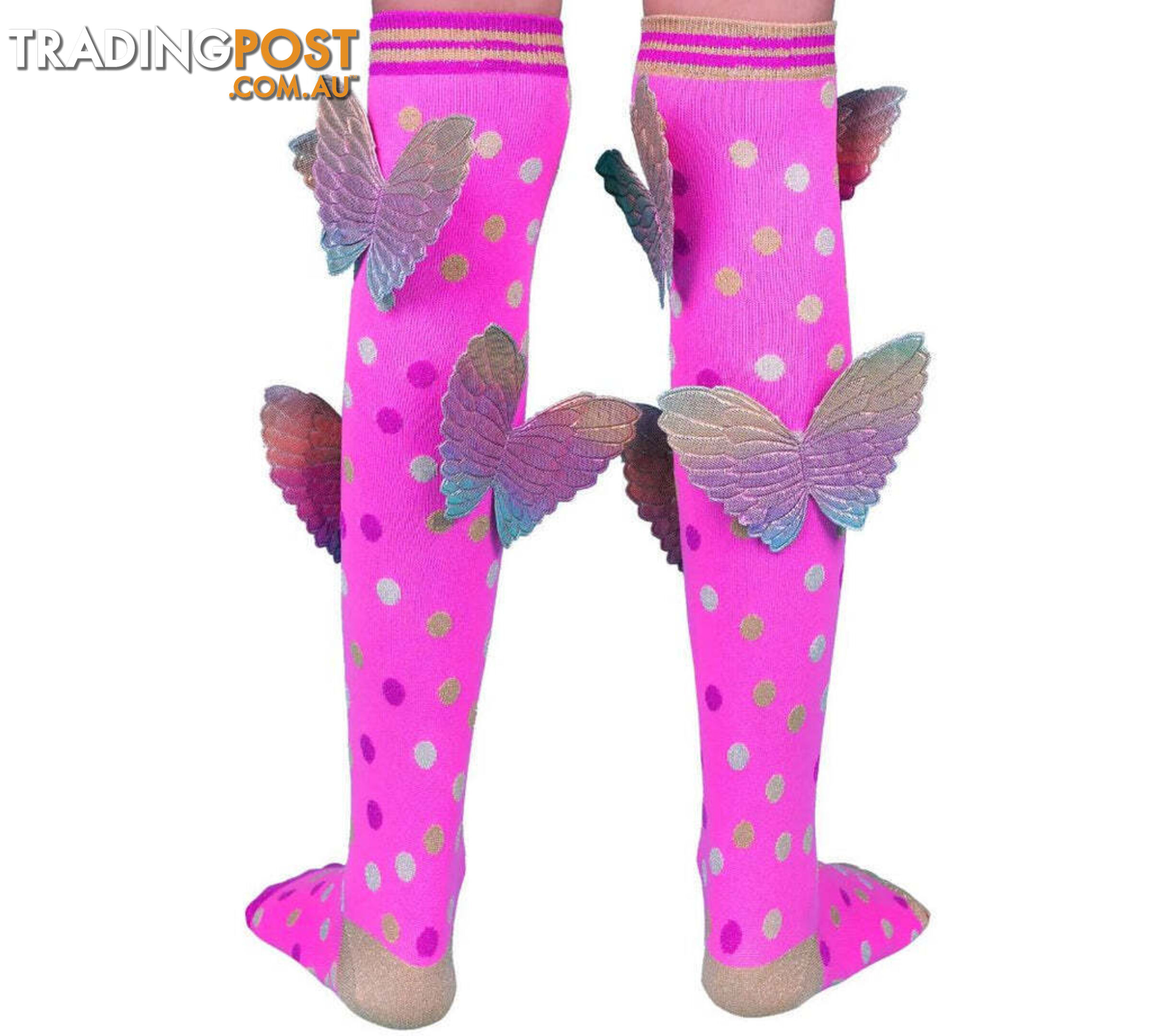 Madmia - Butterfly Socks Kids & Adults Age 6y+ - Mumm163 - 9355645001778