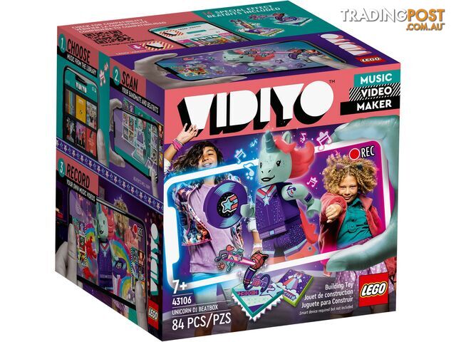 LEGO 43106 Unicorn DJ BeatBox - VIDIYO - 5702016911794