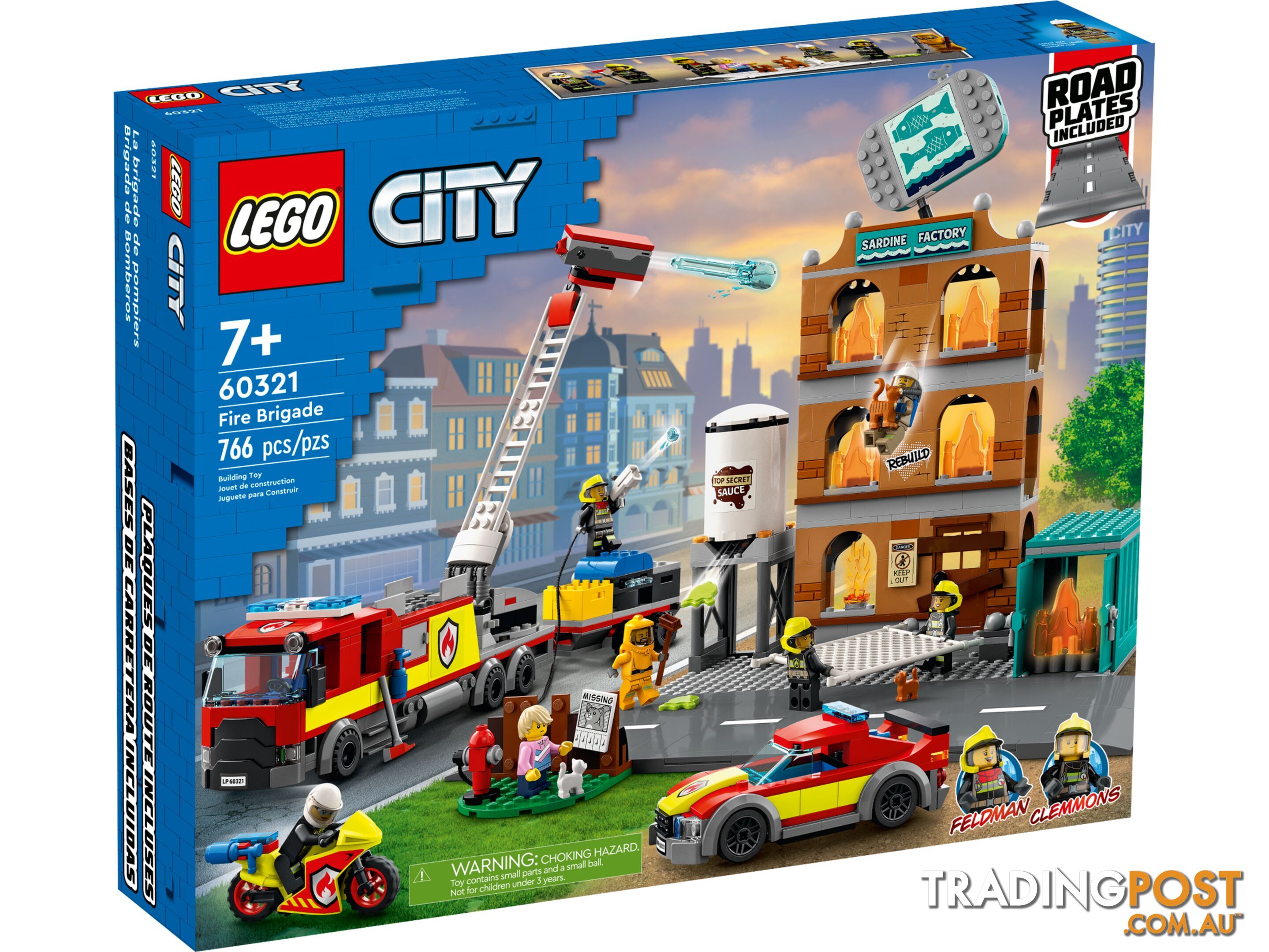 LEGO 60321 Fire Brigade - City - 5702017161525