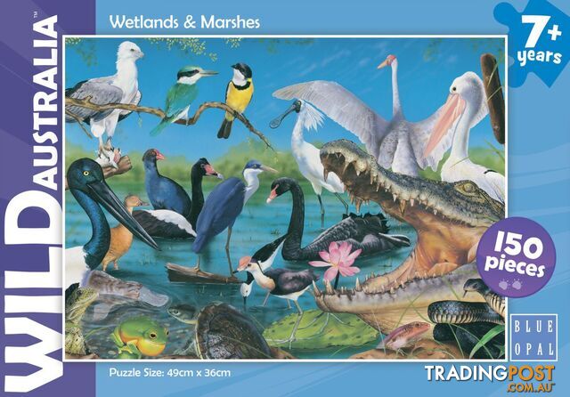Blue Opal - Wild Aust Wetlands & Marshes Jigsaw Puzzle 150pc Bl01980 - 633793019807