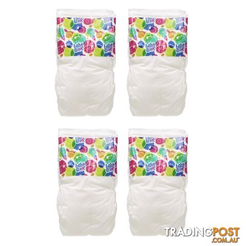Baby Alive - Doll Diaper Refill Includes 4 Diapers Toy Accessories For Kids Ages 3 Years Old And Up  Hasbro E9119 - 5010993662142