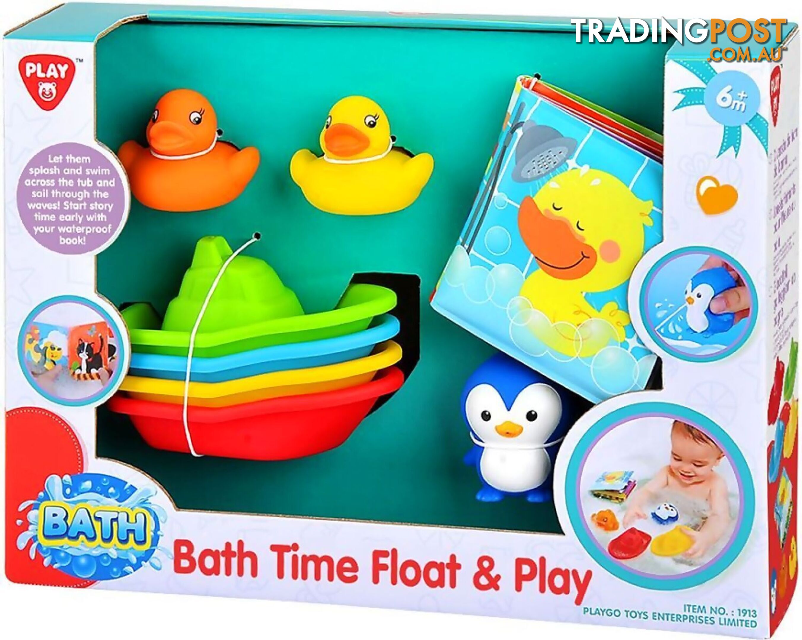 Playgo Toys Ent. Ltd. - Bath Time Float & Play - Art67139 - 4892401019134