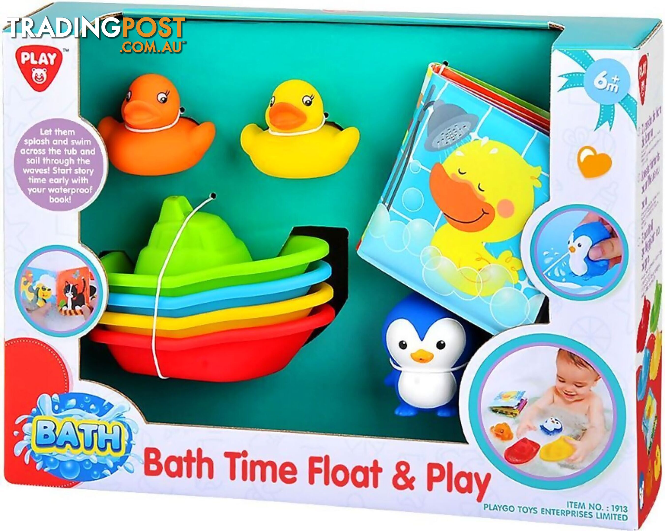 Playgo Toys Ent. Ltd. - Bath Time Float & Play - Art67139 - 4892401019134