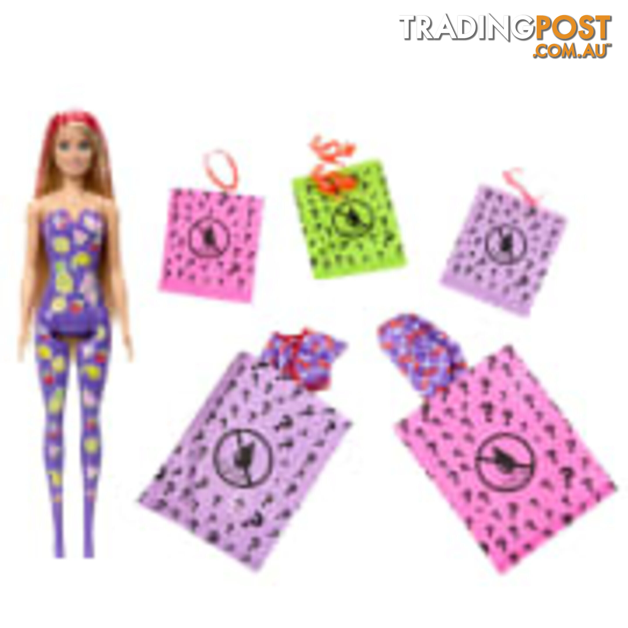 Barbie Dolls And Accessories Color Reveal Doll Scented Sweet Fruit Series- Mahlf83 - 194735097517