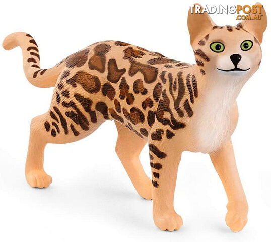 Schleich - Bengal Cat Figurine Sc13918 - 4059433321417
