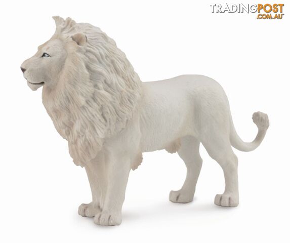 CollectA White Lion Large Animal Figurine - Rpco88785 - 4892900887852