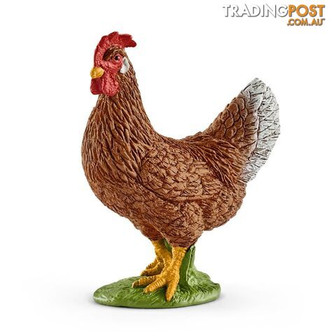 Schleich - Hen  Farm World Animal Figurine Sc13826 - 4055744012471