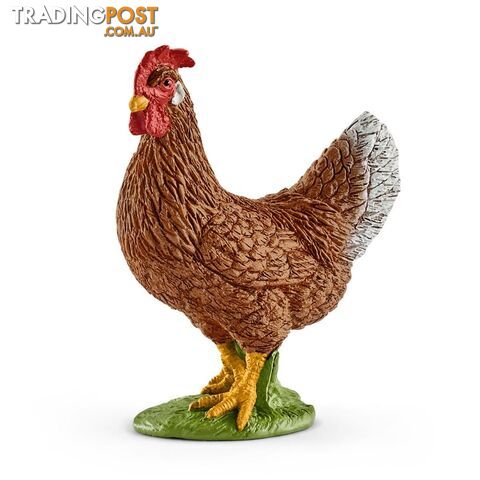 Schleich - Hen  Farm World Animal Figurine Sc13826 - 4055744012471