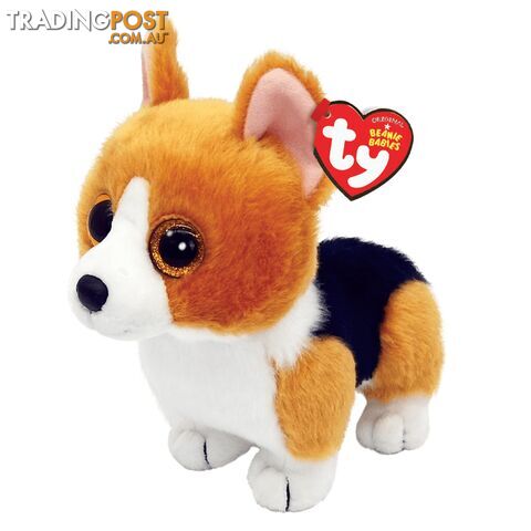 Ty Beanie Boos - Colin - Corgi Dog 15cm Small - 008421402427