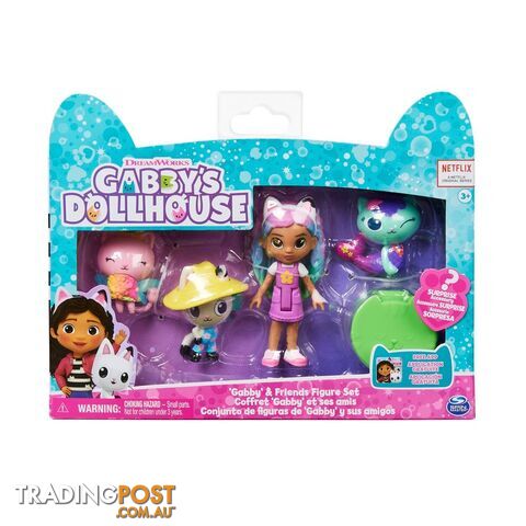Gabby's Dollhouse - Friends Figure Pack - Si6065350 - 778988437070