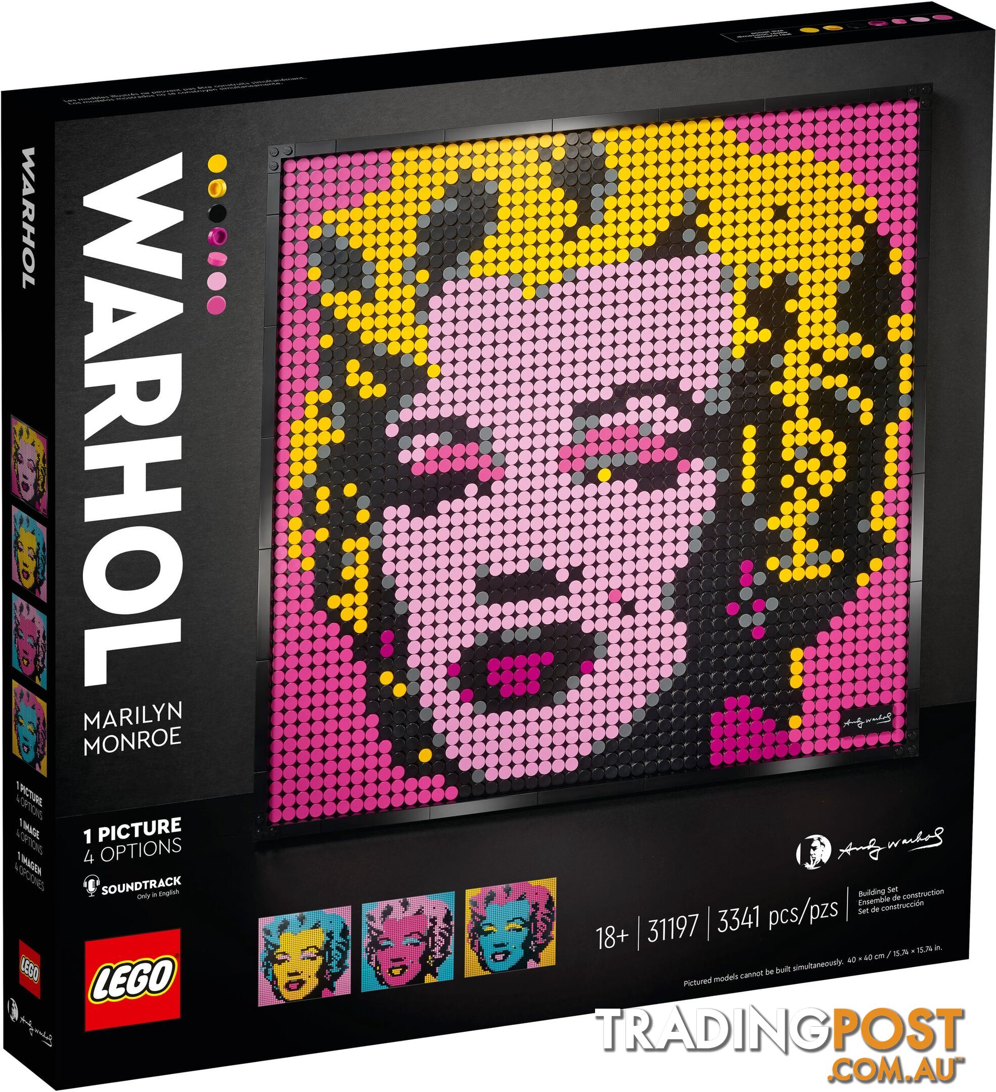 LEGO 31197 Andy Warhol's Marilyn Monroe - Art - 5702016677683