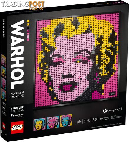 LEGO 31197 Andy Warhol's Marilyn Monroe - Art - 5702016677683