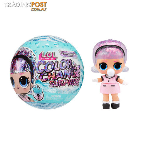 L.O.L Surprise Glitter Color Change Dolls With 7 Surprises - Bj585299 - 035051585299