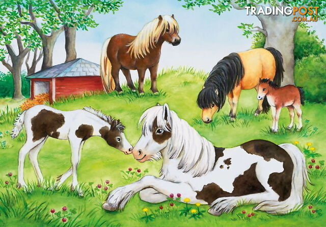 Ravensburger - World Of Horses Jigsaw Puzzle 2 X 24pc - Mdrb08882 - 4005556088829