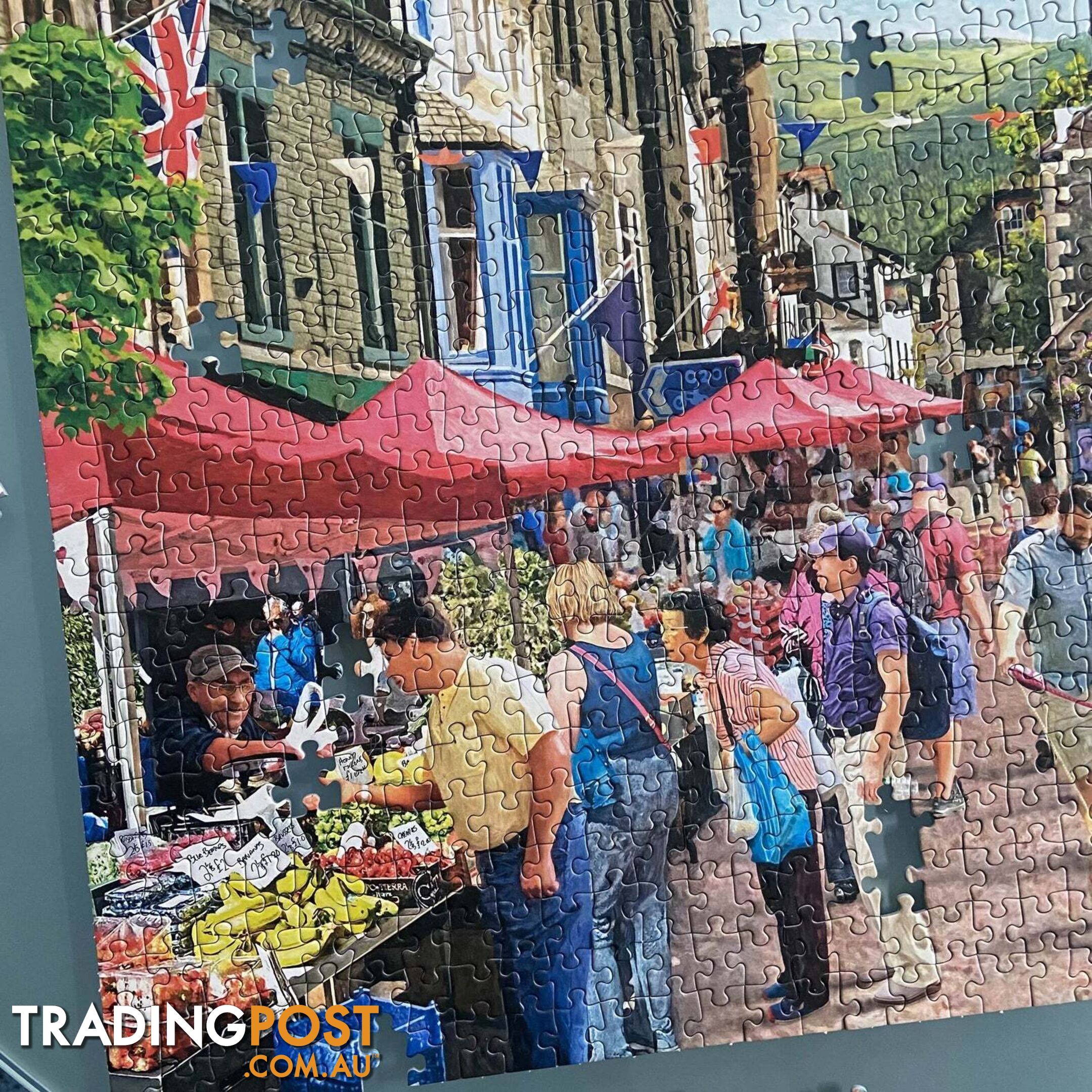 Gibsons - Keswick Market Town Bustling High St - Jigsaw Puzzle 1000pc - Jdgib063127 - 5012269063127