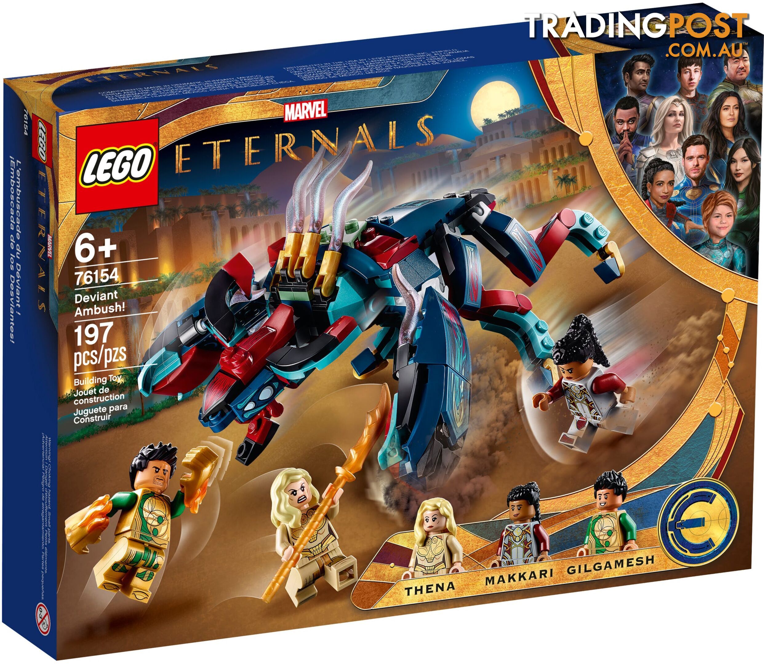 LEGO 76154 Marvel Deviant Ambush - Marvel Eternals Super Heroes - 5702016619355