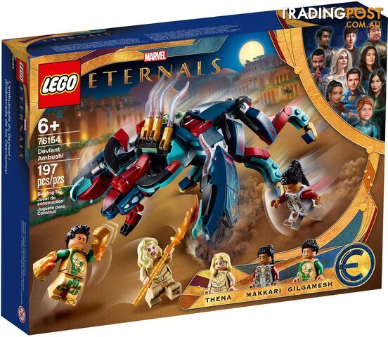 LEGO 76154 Marvel Deviant Ambush - Marvel Eternals Super Heroes - 5702016619355