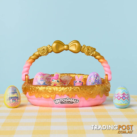 Hatchimals Family Spring Basket Gold/pink - Si6066679 - 778988459201