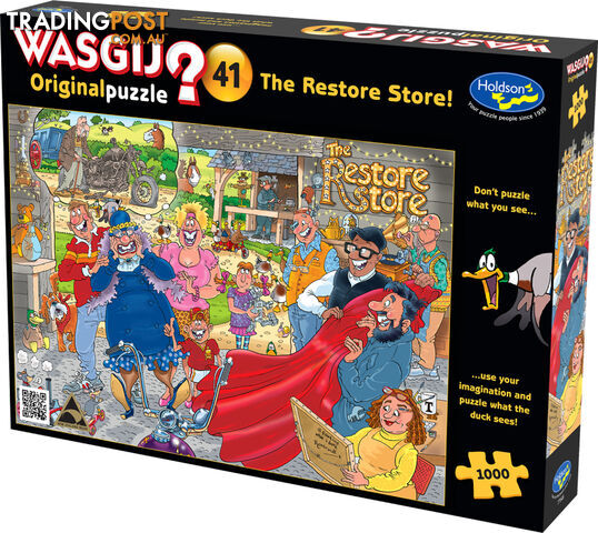 Wasgij - Original 41 - The Restore Store - Holdson Jigsaw Puzzle 1000 Piece - Jdhol775491 - 9414131775491