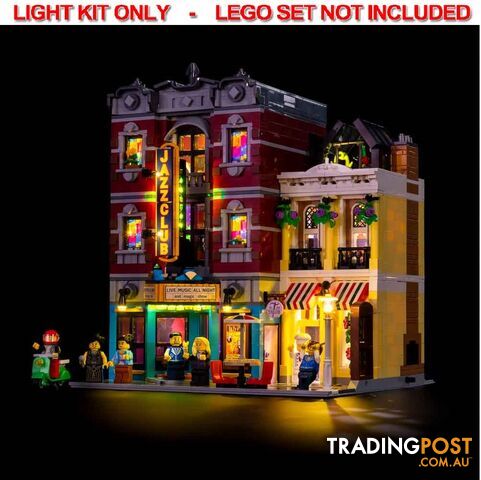 LIGHT KIT for LEGO Jazz Club 10312 - LIGHT MY BRICKS - 754523893792