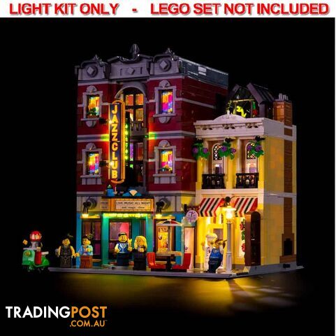 LIGHT KIT for LEGO Jazz Club 10312 - LIGHT MY BRICKS - 754523893792