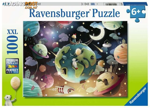 Ravensburger - Planet Playground Jigsaw Puzzle 100pc Rb12971 - 4005556129713