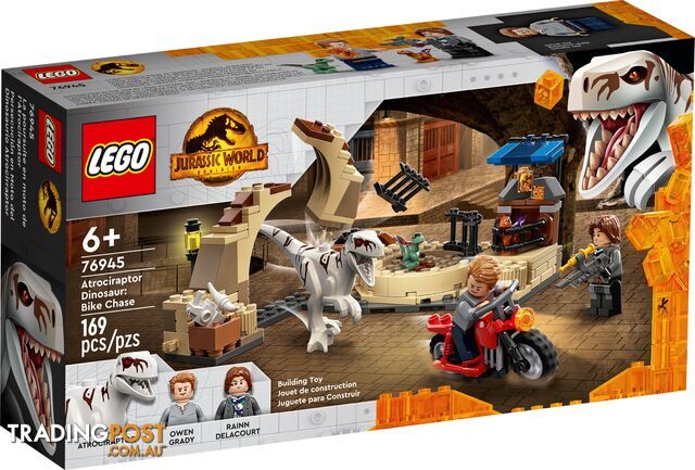 LEGO 76945 Atrociraptor Dinosaur: Bike Chase - Jurassic World - 5702016913514