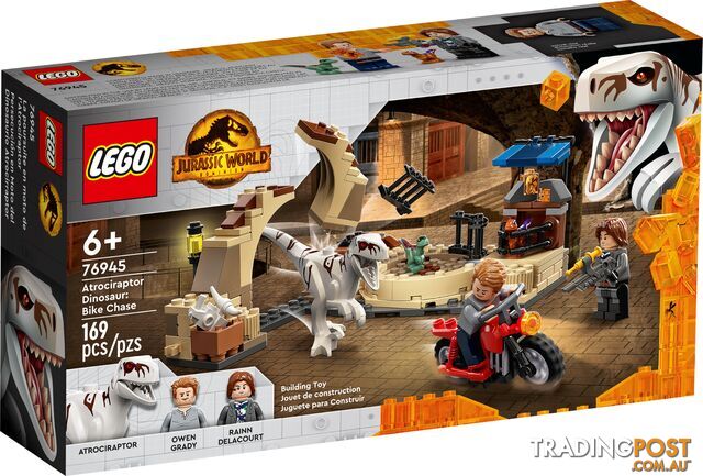 LEGO 76945 Atrociraptor Dinosaur: Bike Chase - Jurassic World - 5702016913514