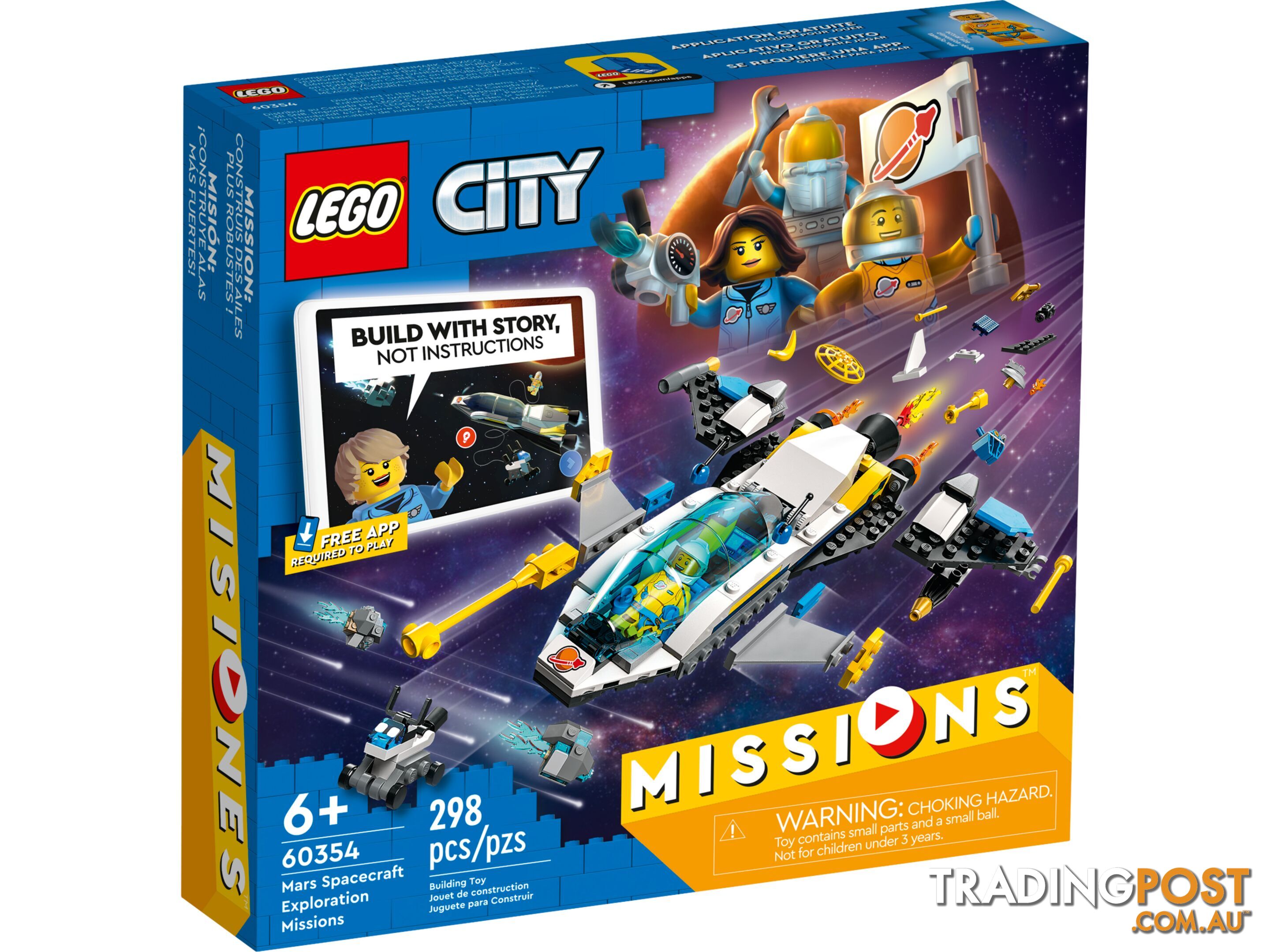 LEGO 60354 Mars Spacecraft Exploration Missions - City - 5702017189758