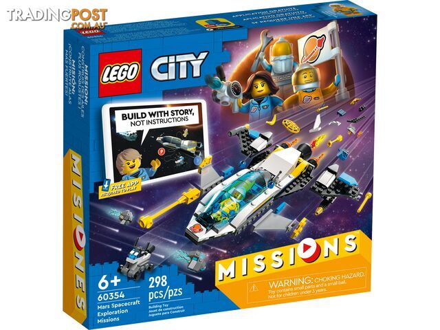 LEGO 60354 Mars Spacecraft Exploration Missions - City - 5702017189758