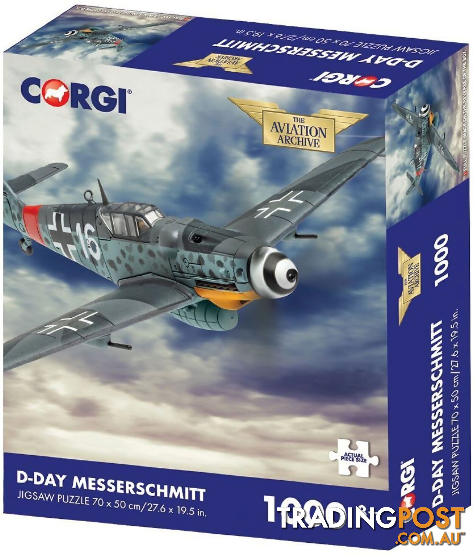 Holdson - Corgi Collection - D-day Messerschmitt - Jigsaw Puzzle 1000 Pieces - Jdhol331531 - 5060337331531