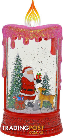 Cotton Candy - Xmas Santa Led Candle - Ccxac441 - 9353468020518