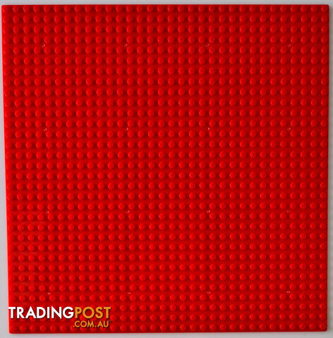 BASEPLATE 32x32 Studs Red Generic-classic - 0709081623213